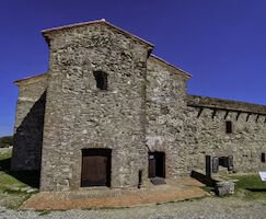 Monasterio de Tentuda techo de la provincia de Badajoz y sitio de la Orden de Santiago