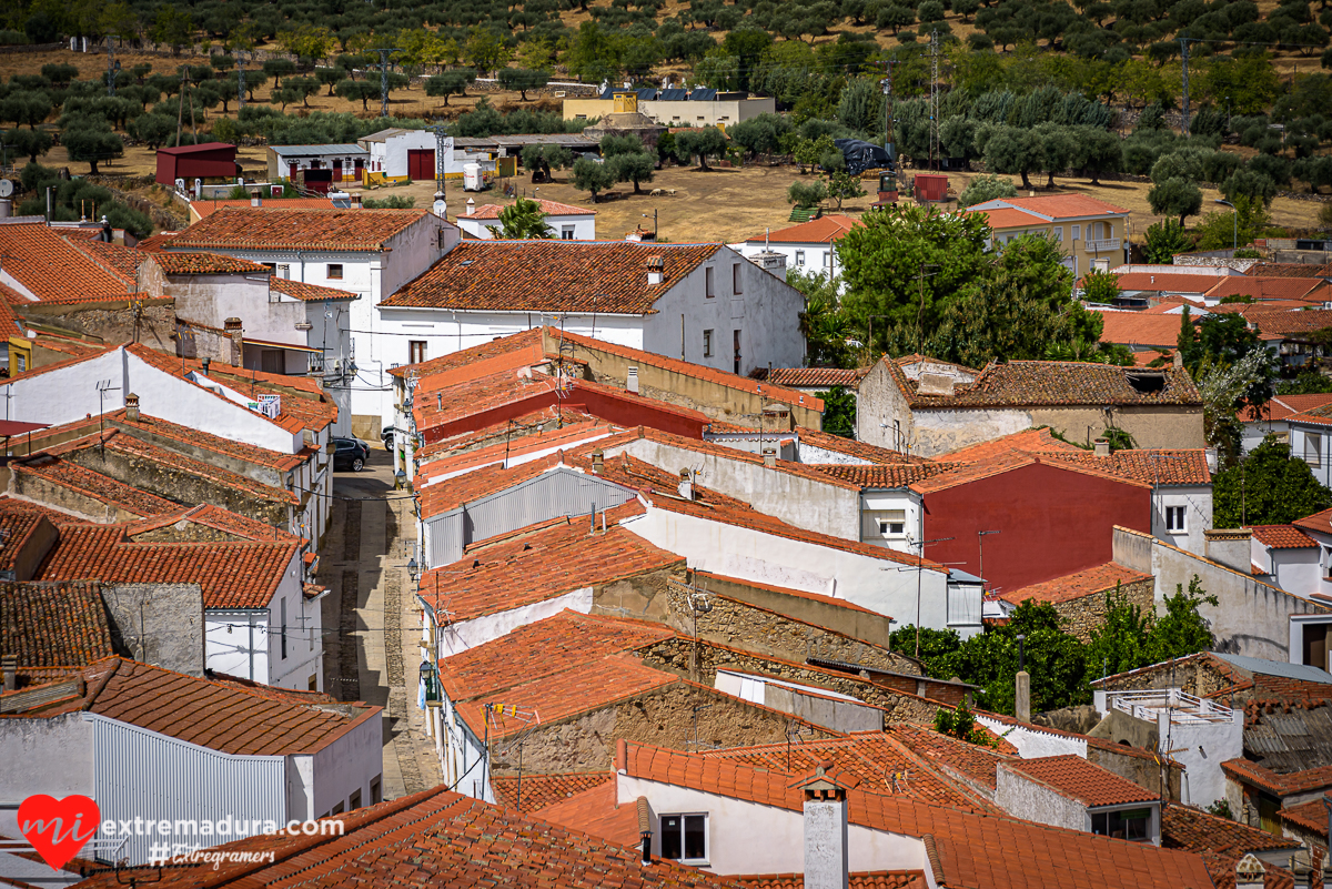 Valencia de Alcántara, un paseo con las nubes